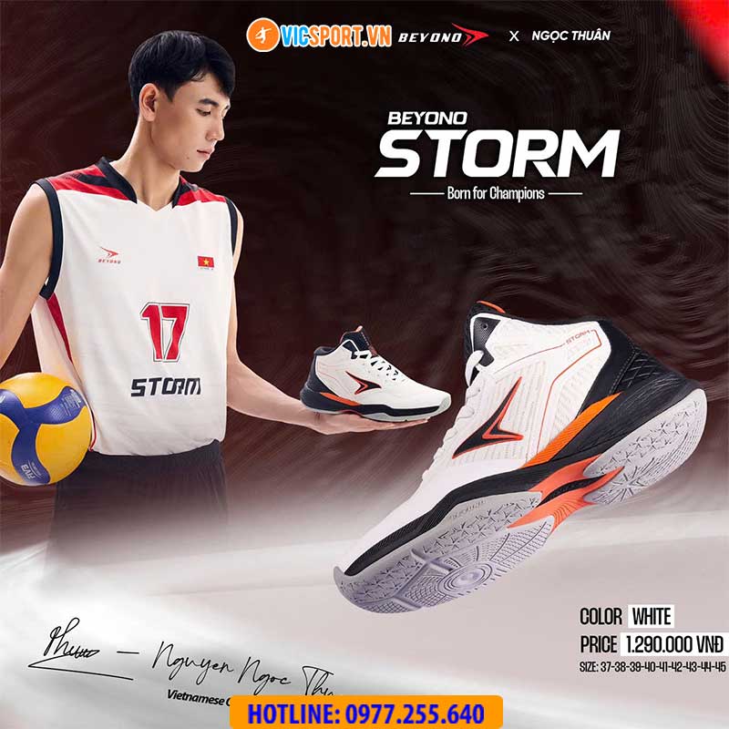Giày bóng chuyền Beyono Storm x Ngọc Thuận - Hình ảnh 14