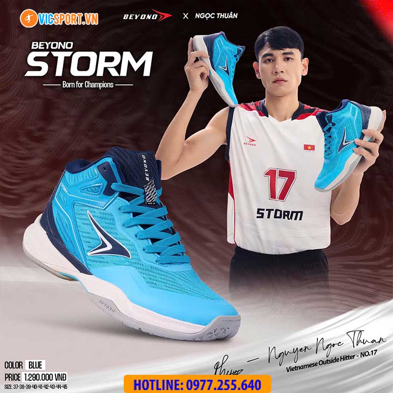 Giày bóng chuyền Beyono Storm x Ngọc Thuận - Hình ảnh 15