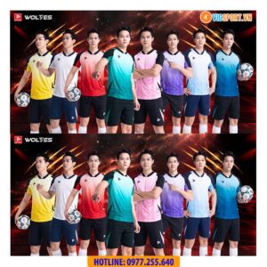 Áo đá banh không logo Justplay Wolves