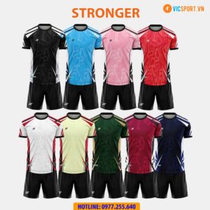 Áo đá banh thiết kế Amac Stronger