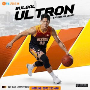 Quần áo bóng rổ Bulbal Ultron BRL03 màu đen