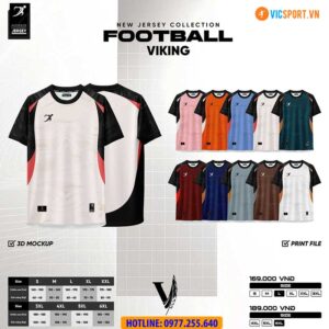 Áo đá banh thiết kế Habrix Viking