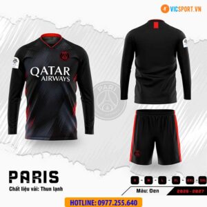 Áo đá banh tay dài Clb PSG mùa giải 2026-2027