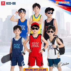 Quần áo thể thao trẻ em JustPlay KID 06
