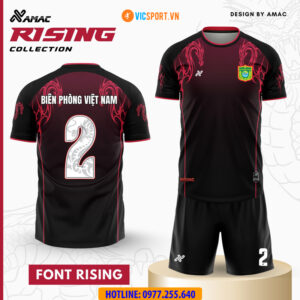 Áo đá banh thiết kế Amac Rising
