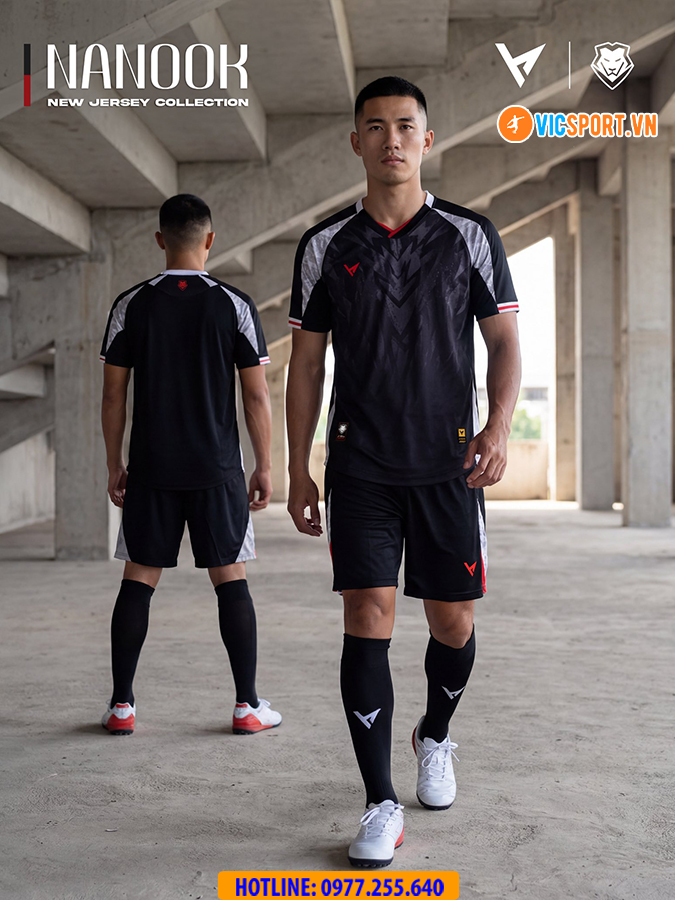 Áo đá banh không logo VH Nanook - Hình ảnh 18