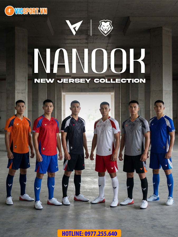 Áo đá banh không logo VH Nanook