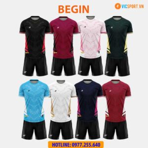 Áo đá banh thiết kế Amac Begin