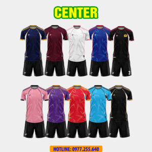 Áo đá banh thiết kế Amac Center