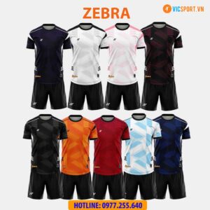 Áo đá banh thiết kế Amac Zebra