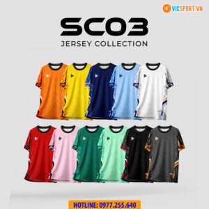 Áo đá banh thiết kế Just Play SC03