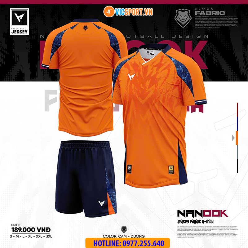 Áo đá banh không logo VH Nanook - Hình ảnh 32