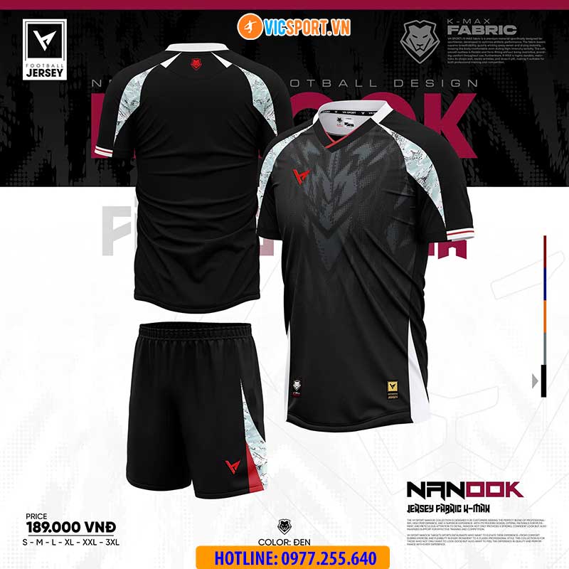 Áo đá banh không logo VH Nanook - Hình ảnh 33
