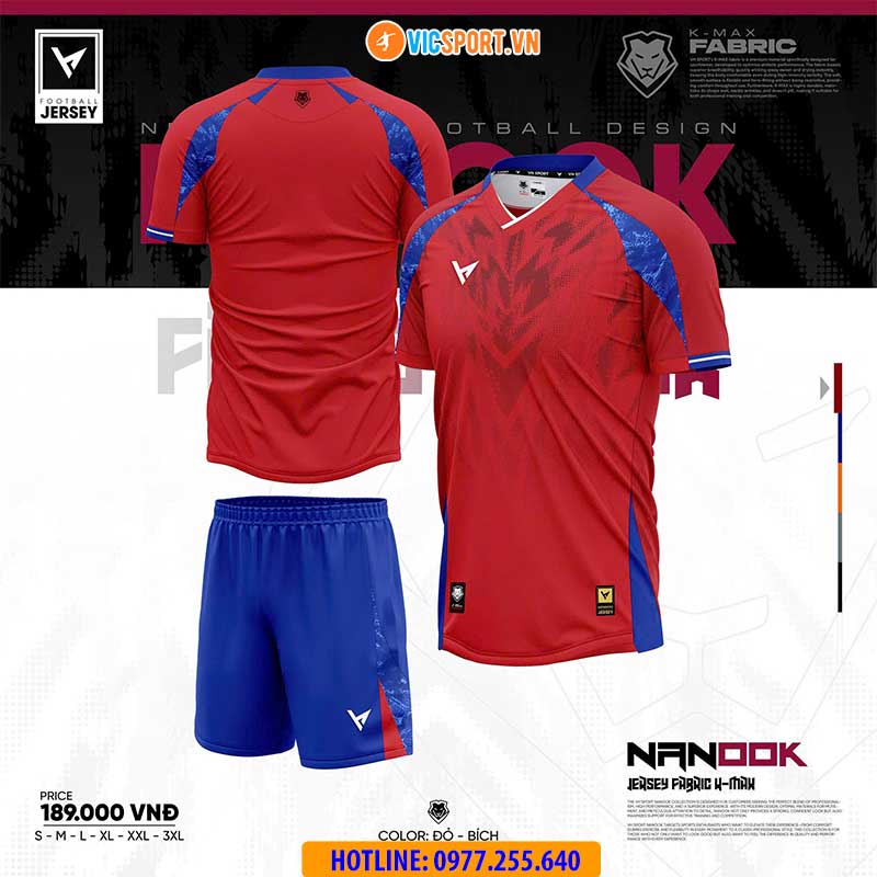 Áo đá banh không logo VH Nanook - Hình ảnh 34
