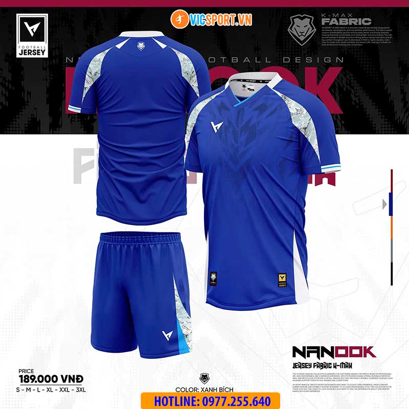 Áo đá banh không logo VH Nanook - Hình ảnh 37