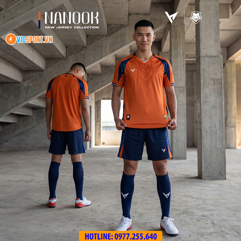 Áo đá banh không logo VH Nanook - Hình ảnh 2