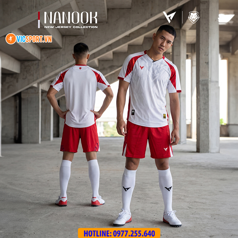Áo đá banh không logo VH Nanook - Hình ảnh 5