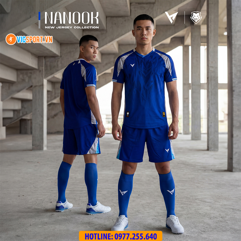 Áo đá banh không logo VH Nanook - Hình ảnh 6