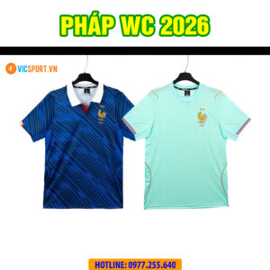 Áo đá banh Strivend đội tuyển Pháp WC 2026