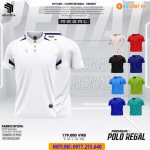 Áo polo thể thao Vevoca Regal đa năng