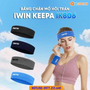 Băng chặn mồ hôi trán iWin Keepa IK806
