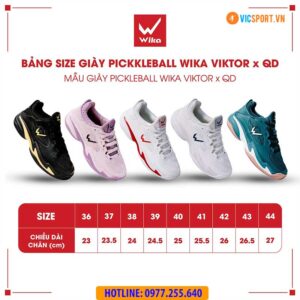 Giày thể thao Wika Viktor x Quang Dương đa năng
